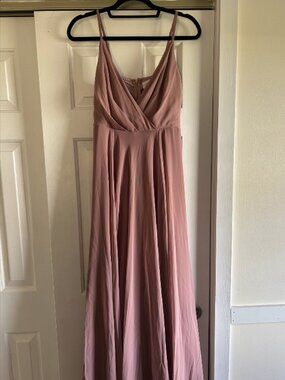 BHLDN Chiffon Dress